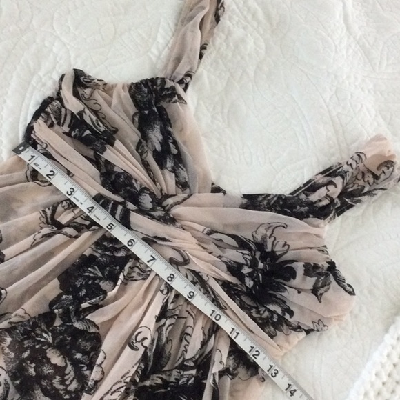 Express Mesh Babydoll Floral Peasant Tank Top Sz S - Picture 12 of 12